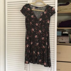 Floral print dress